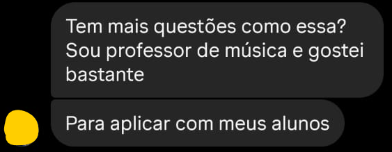 Depoimento de aluno da Escola da Harmonia